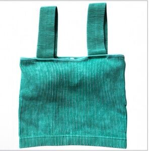 Zenana Ribbed Square Neck Brami